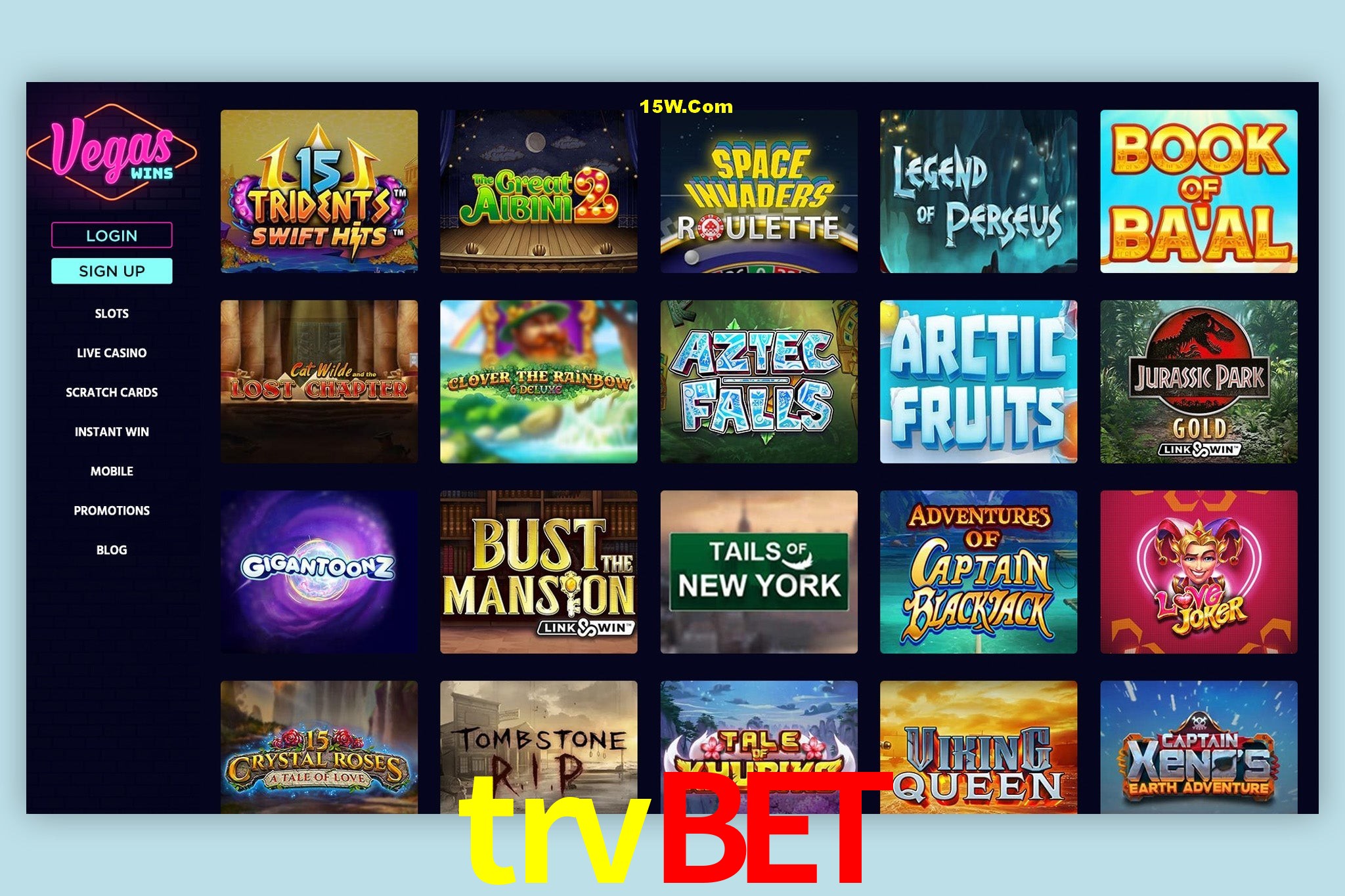 Live Casino trvbet